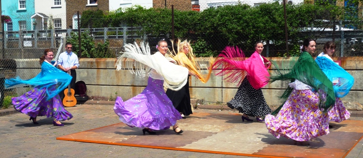 Flamenco Ole dance their hearts out at Leigh Folk Festival