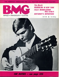 Ian Davies on BMG cover July 1969