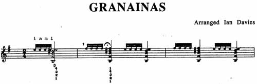 Granainas Title by Ian Davies