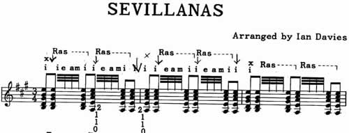 Sevillanas Title by Ian Davies