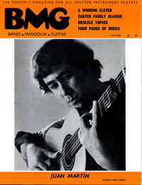 Juan Martin in BMG Magazine July 1974